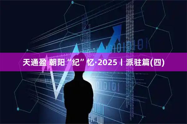 天通盈 朝阳“纪”忆·2025丨派驻篇(四)