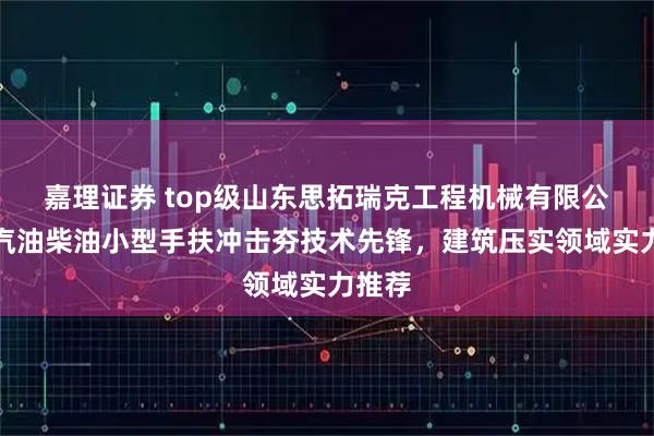 嘉理证券 top级山东思拓瑞克工程机械有限公司：汽油柴油小型手扶冲击夯技术先锋，建筑压实领域实力推荐